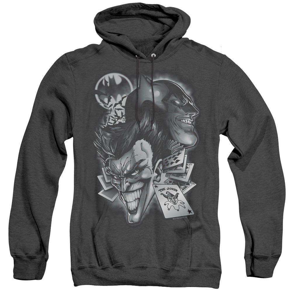 Batman Archenemies Heather Mens Hoodie Black