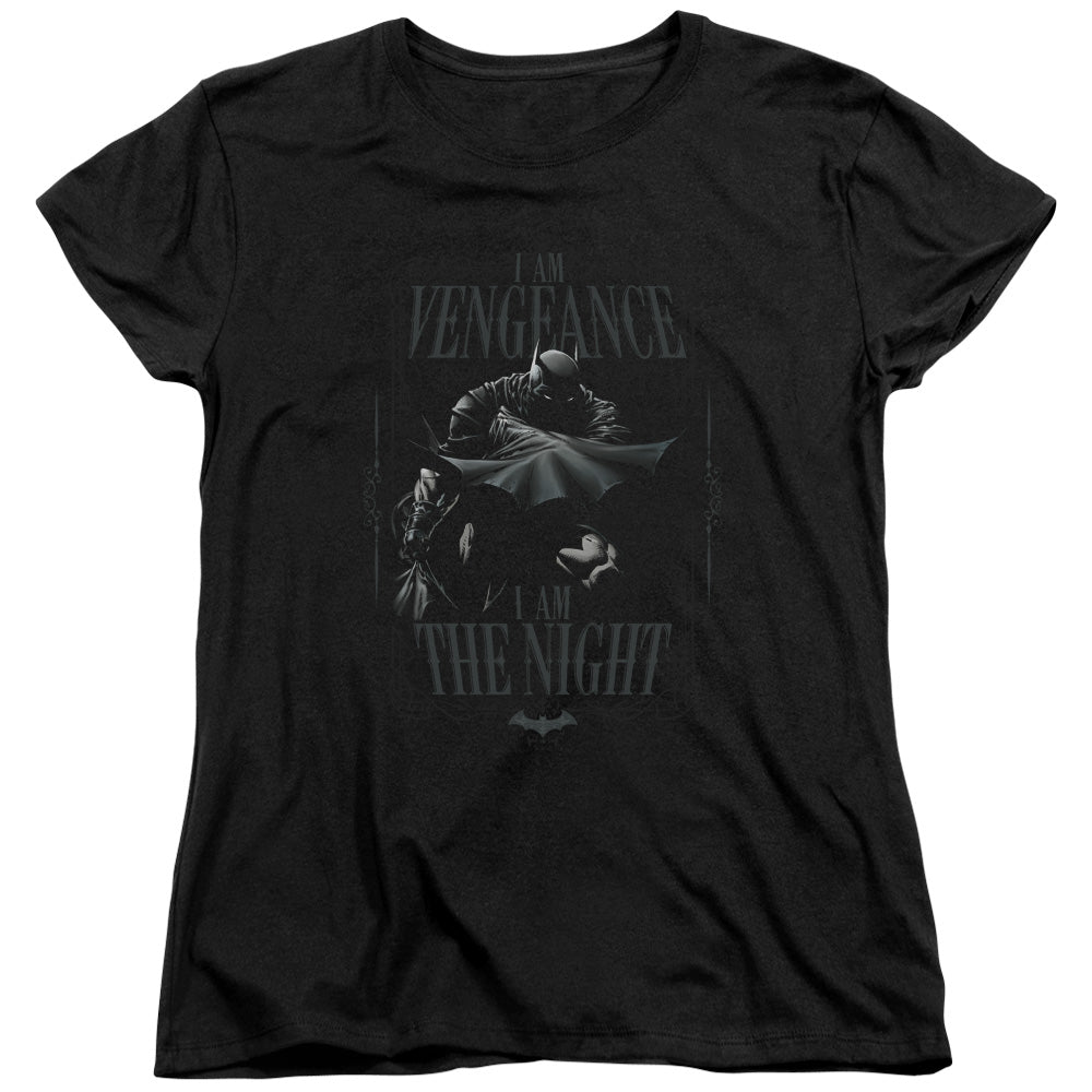Batman I Am Womens T Shirt Black