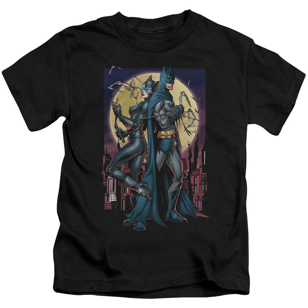 Batman Paint The Town Red Juvenile Kids Youth T Shirt Black