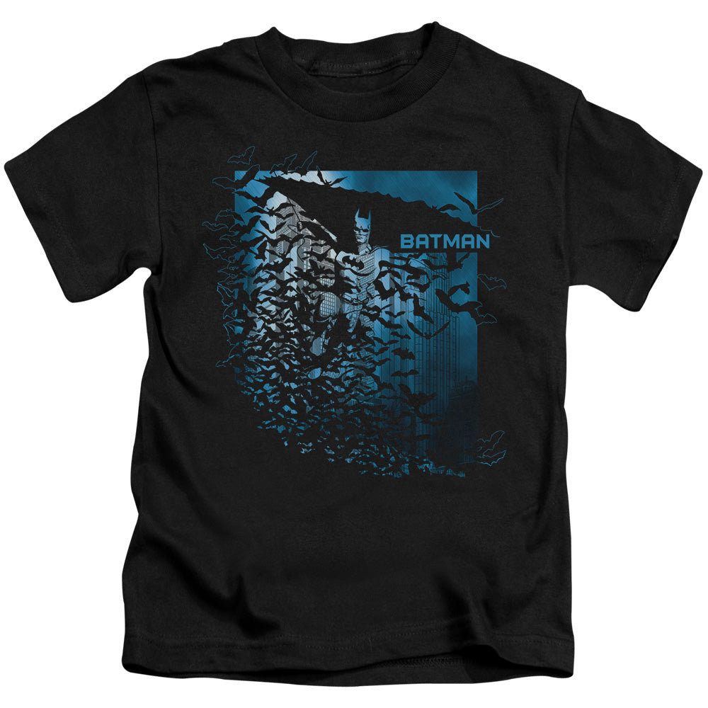 Batman Bat Among Bats Juvenile Kids Youth T Shirt Black