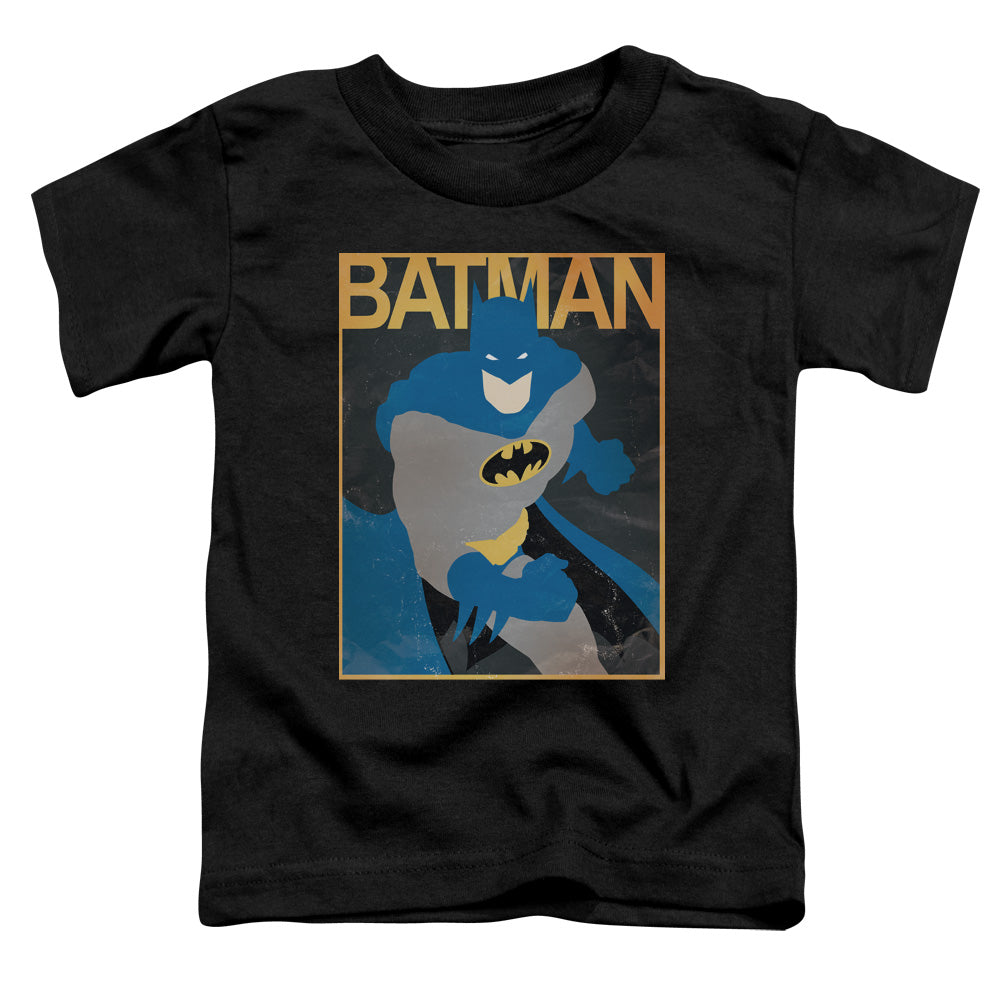 Batman Simple Bm Poster Toddler Kids Youth T Shirt Black