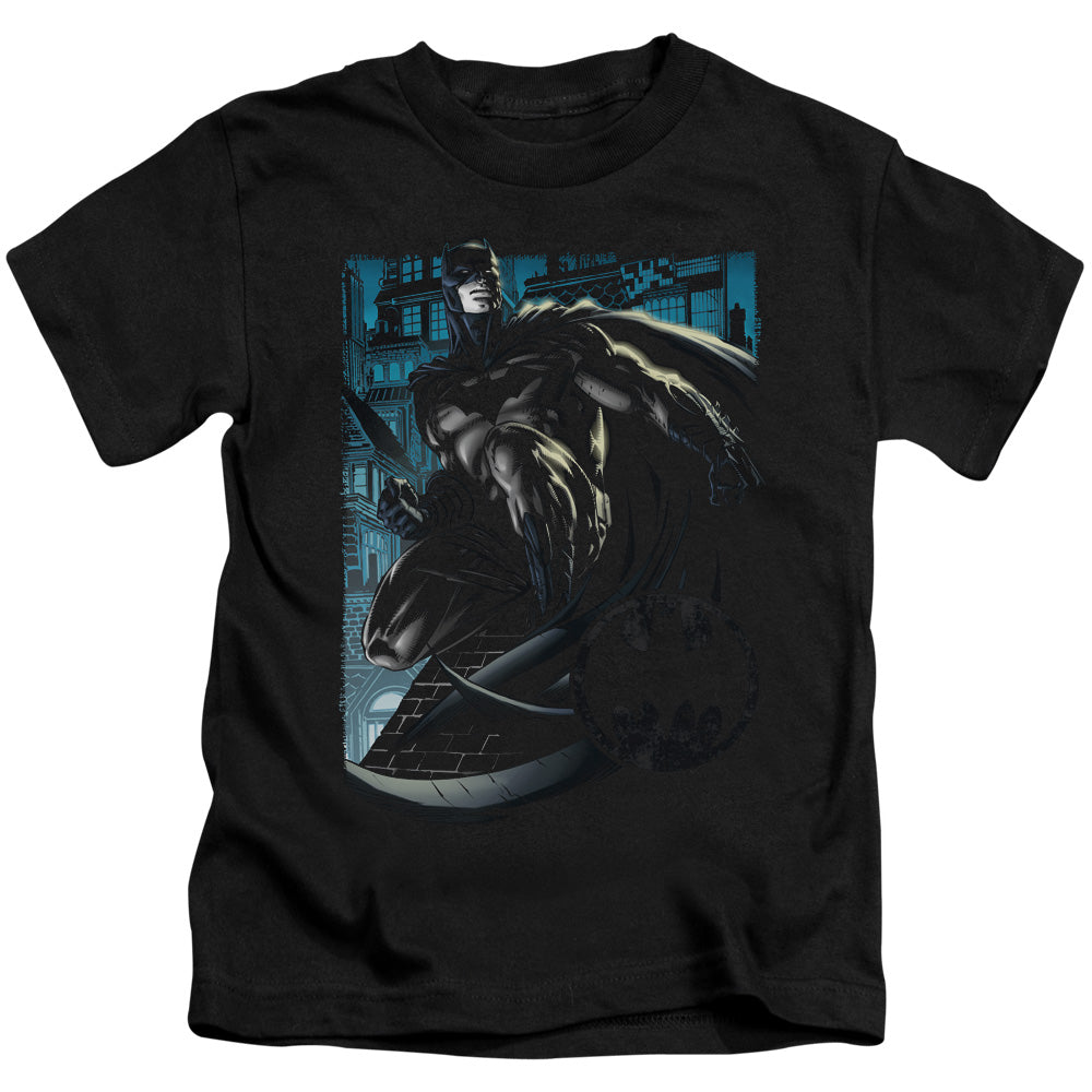 Batman Knight Falls In Gotham Juvenile Kids Youth T Shirt Black