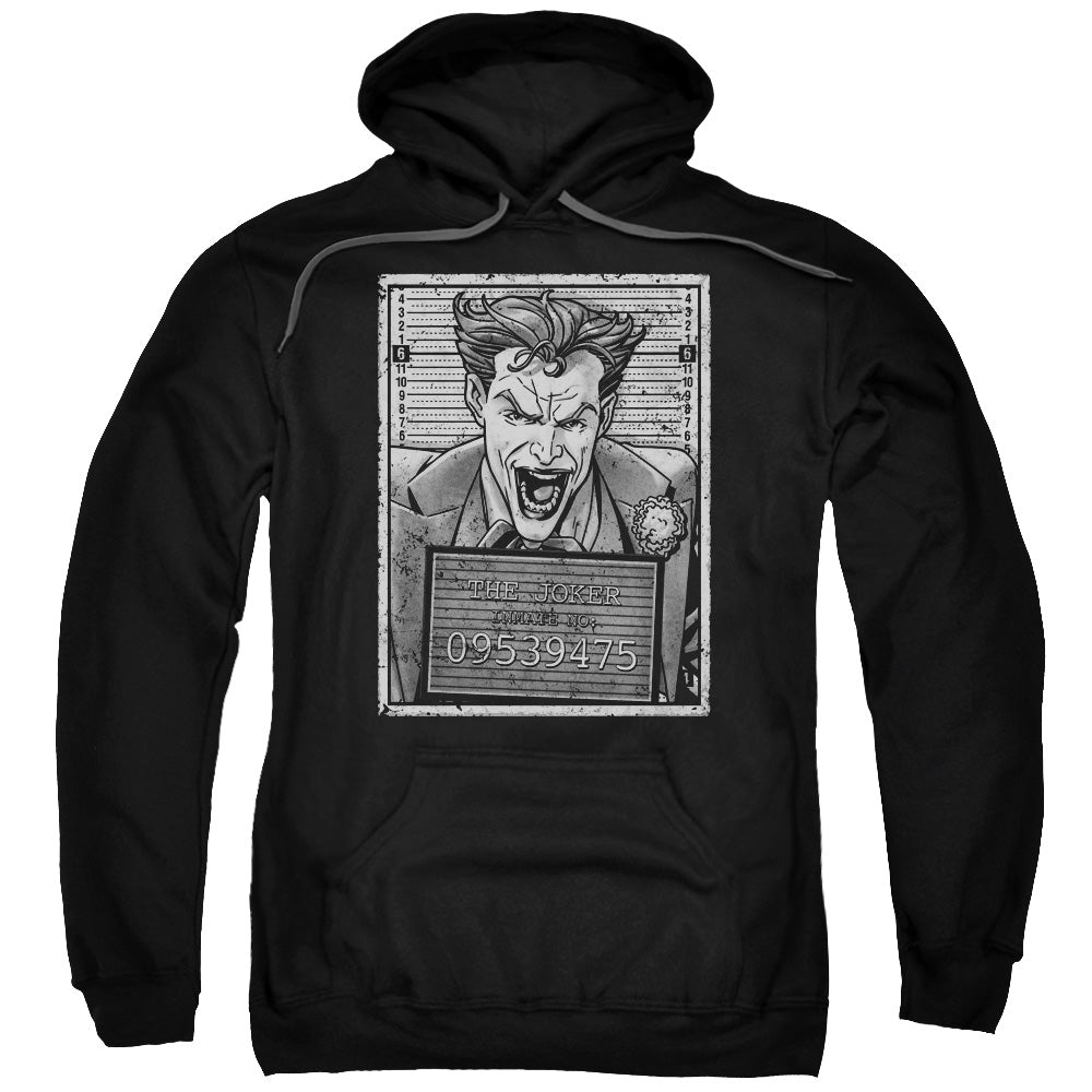 Batman Joker Inmate Mens Hoodie Black