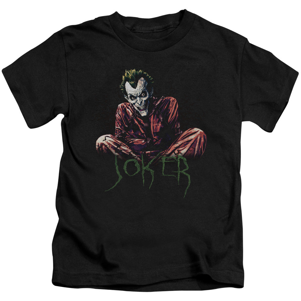 Batman Straight Jacket Juvenile Kids Youth T Shirt Black