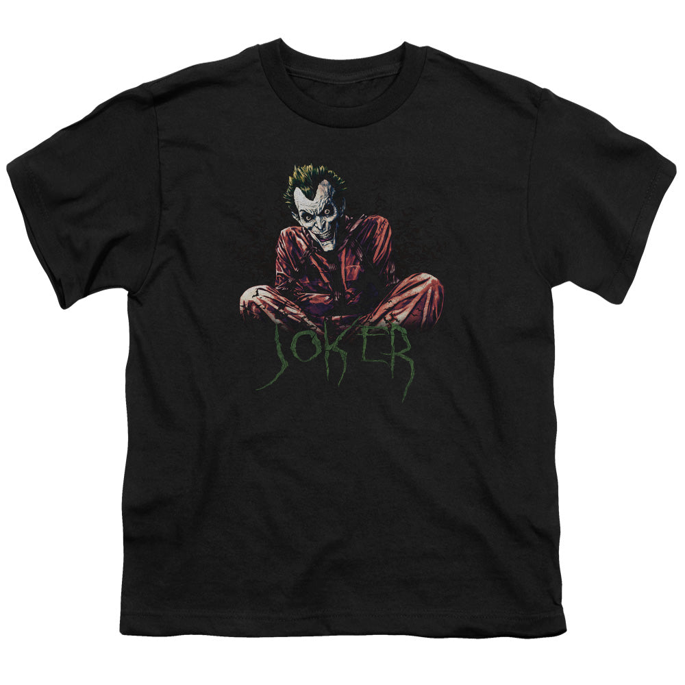 Batman Straight Jacket Kids Youth T Shirt Black