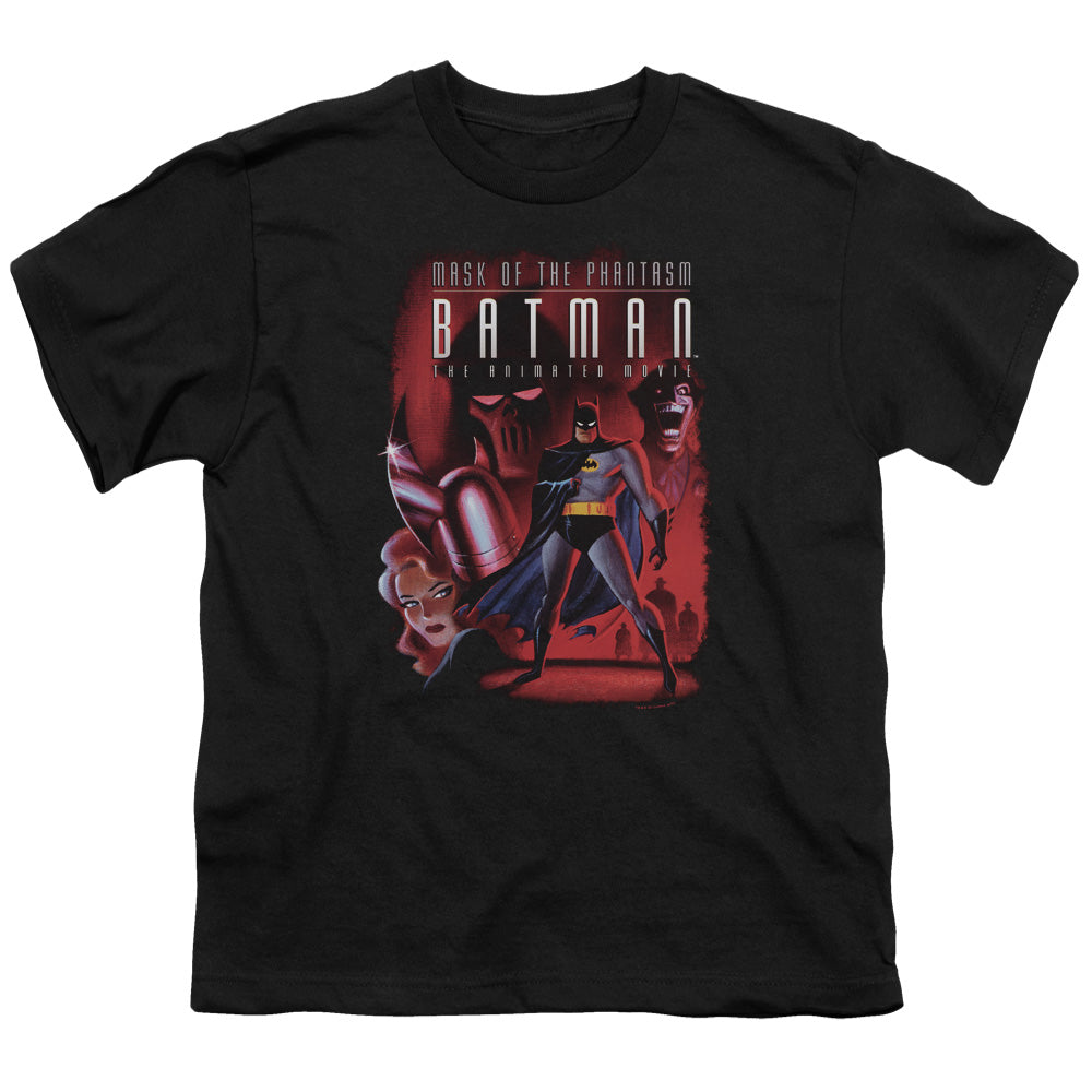Batman Phanta Cover Kids Youth T Shirt Black