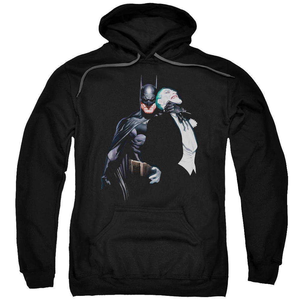 Batman Joker Choke Mens Hoodie Black