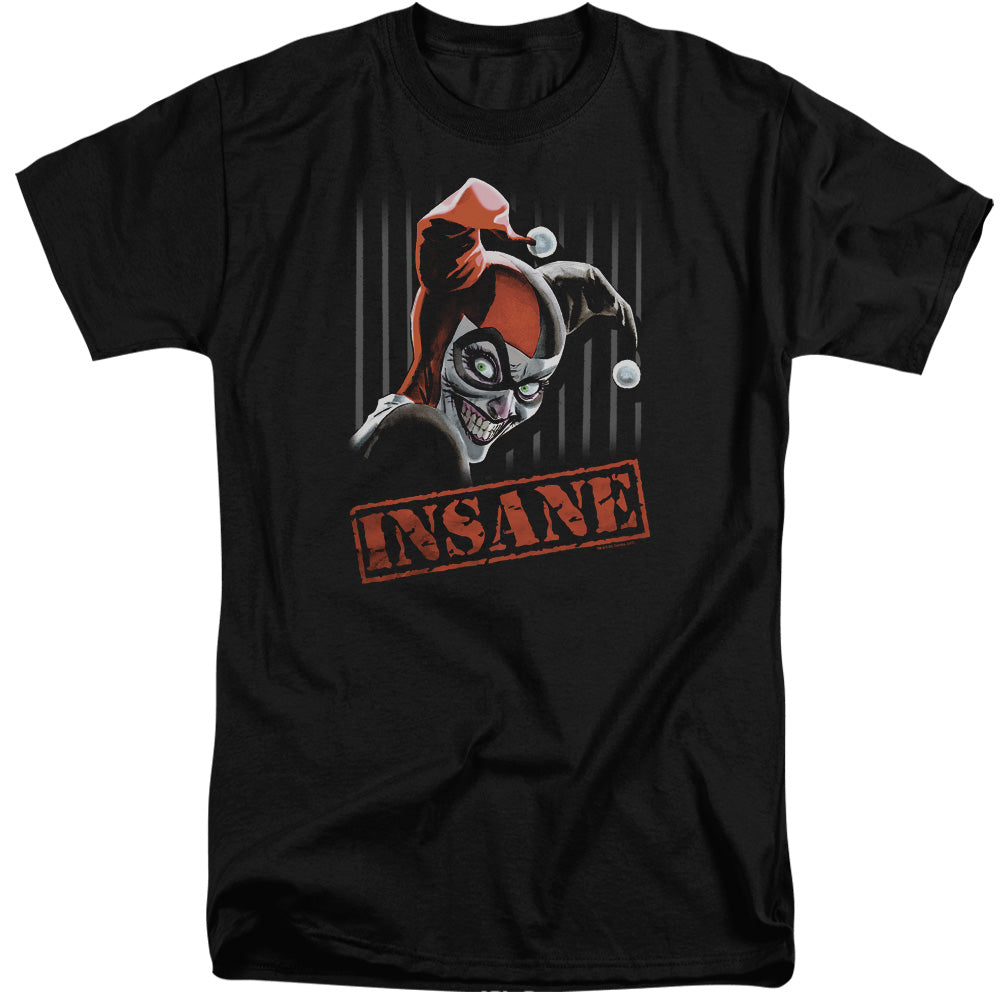 Batman Insane Mens Tall T Shirt Black