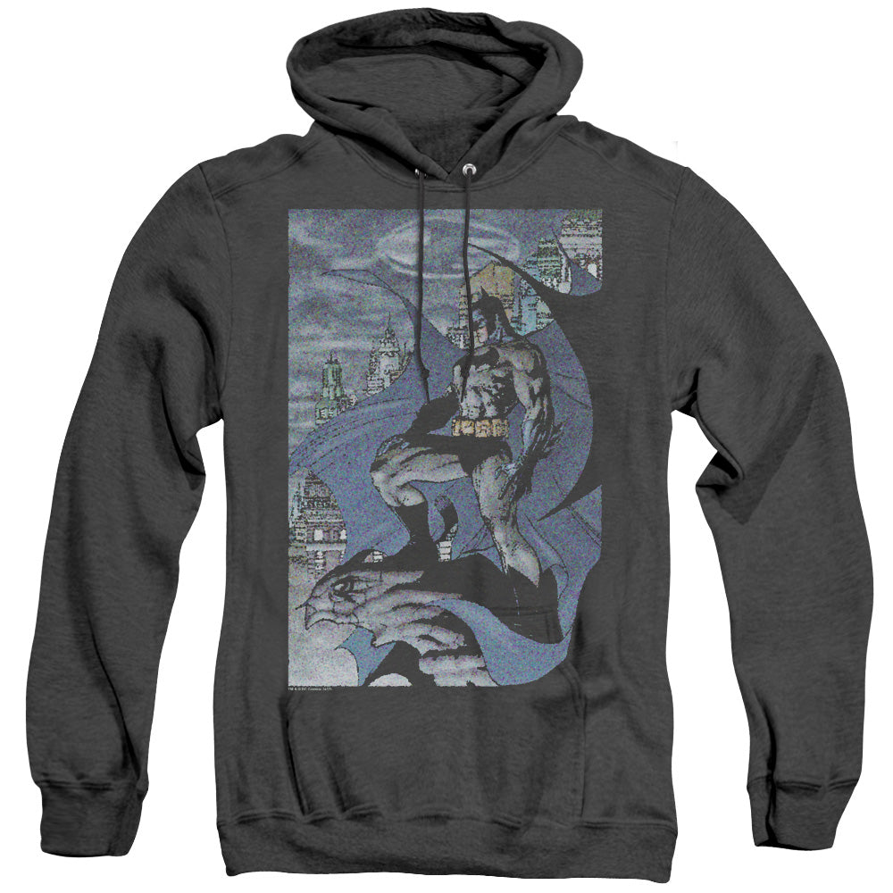 Batman Seurbat Heather Mens Hoodie Black