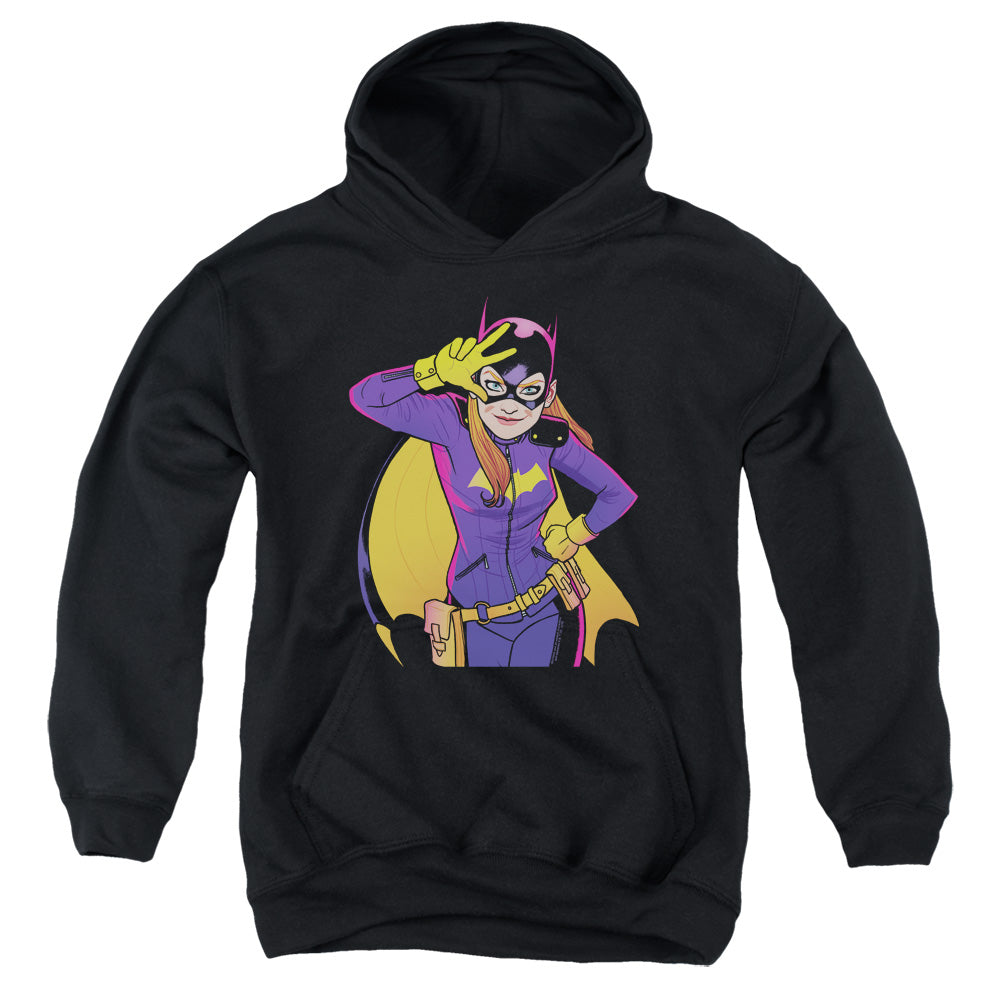 Batman Batgirl Moves Kids Youth Hoodie Black