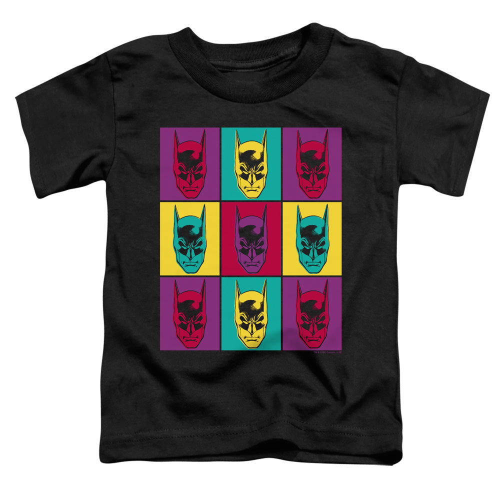 Batman Warhol Batman Toddler Kids Youth T Shirt Black