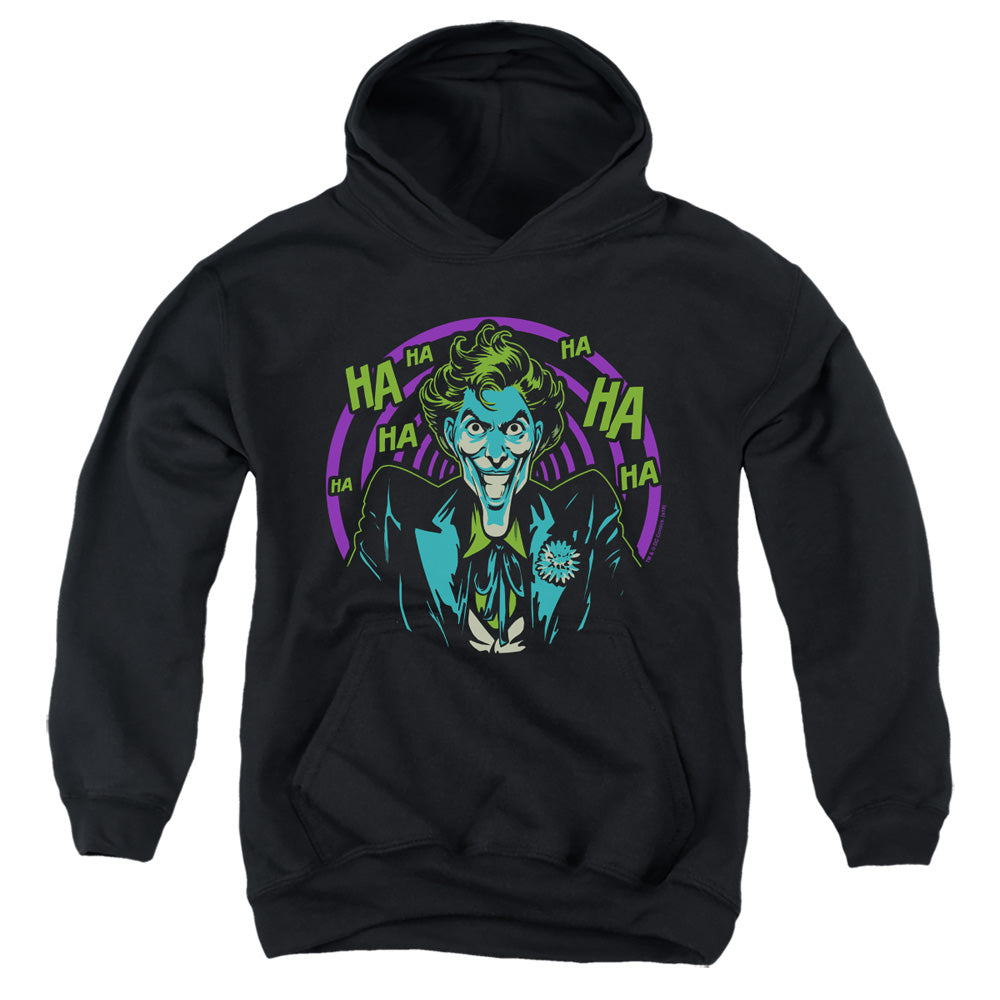 Batman Hahaha Kids Youth Hoodie Black