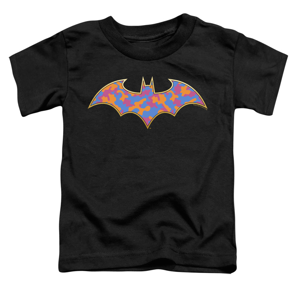 Batman Gold Camo Toddler Kids Youth T Shirt Black