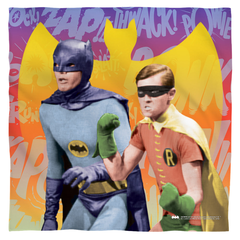 Biff Bang Pow Batman and Robin Bandana Officially Licensed