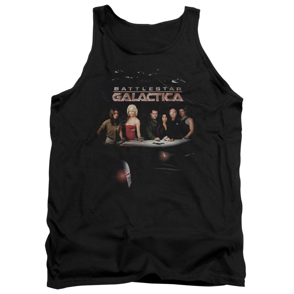 Battlestar Galactica Destiny Mens Tank Top Shirt Black Officially Licensed