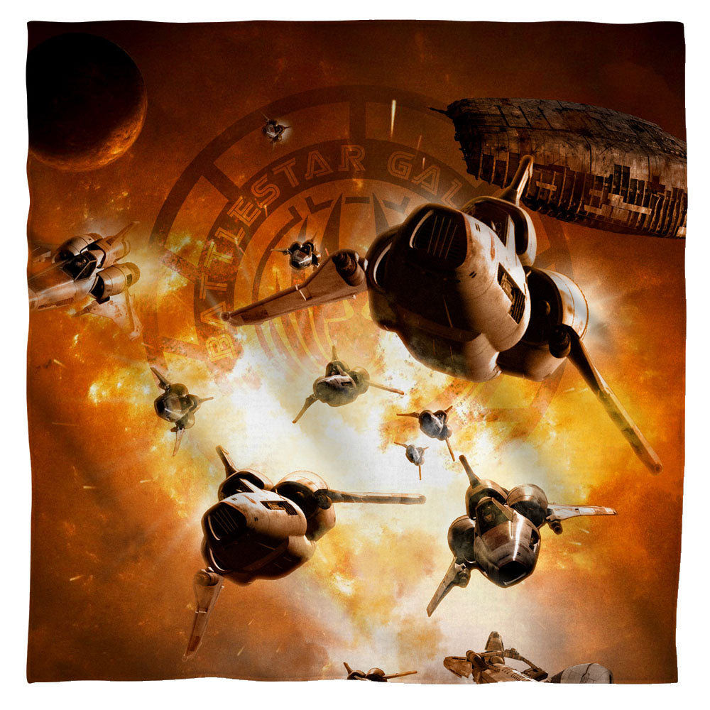 Battlestar Galatica Dog Fight Bandana Officially Licensed