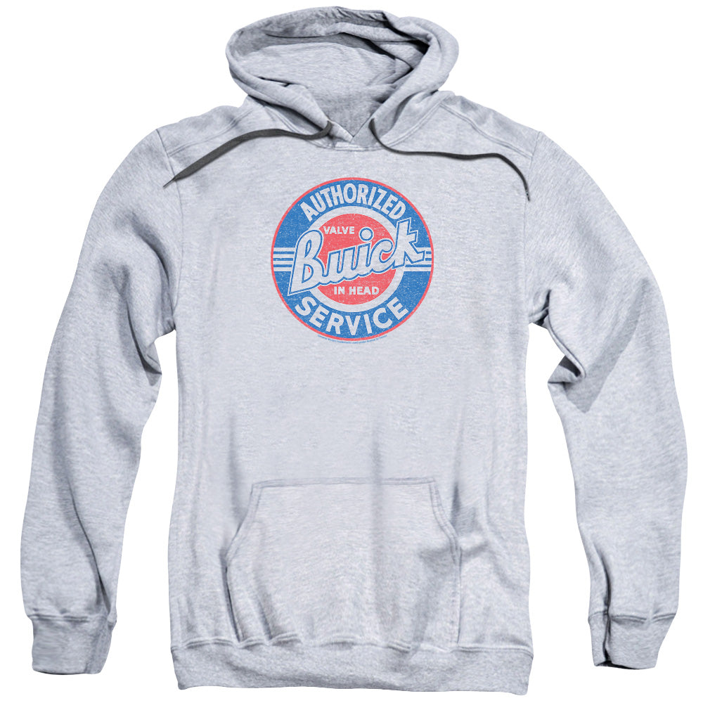 Buick Authorized Service Mens Hoodie Athletic Heather Officially Licensed