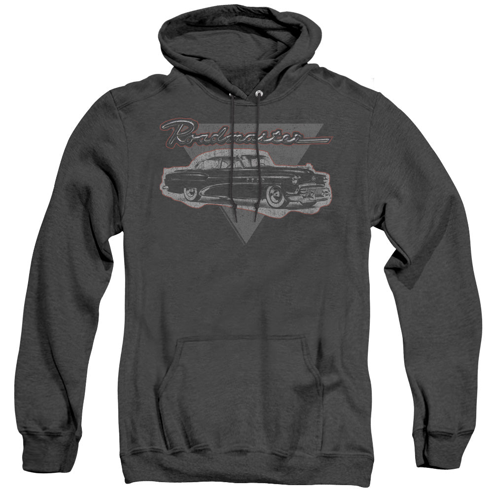 Buick 1952 Roadmaster Heather Mens Hoodie Black Officially Licensed
