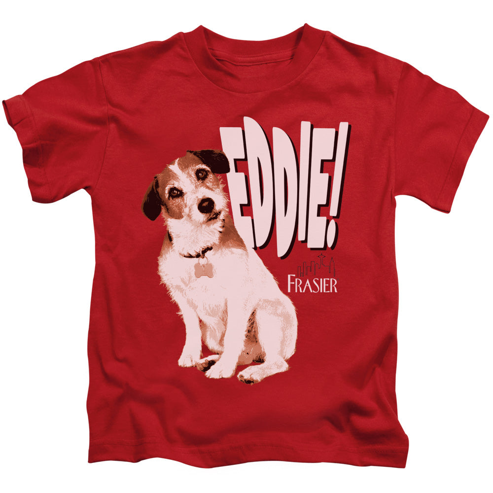 Frasier Eddie Juvenile Kids Youth T Shirt Red Officially Licensed