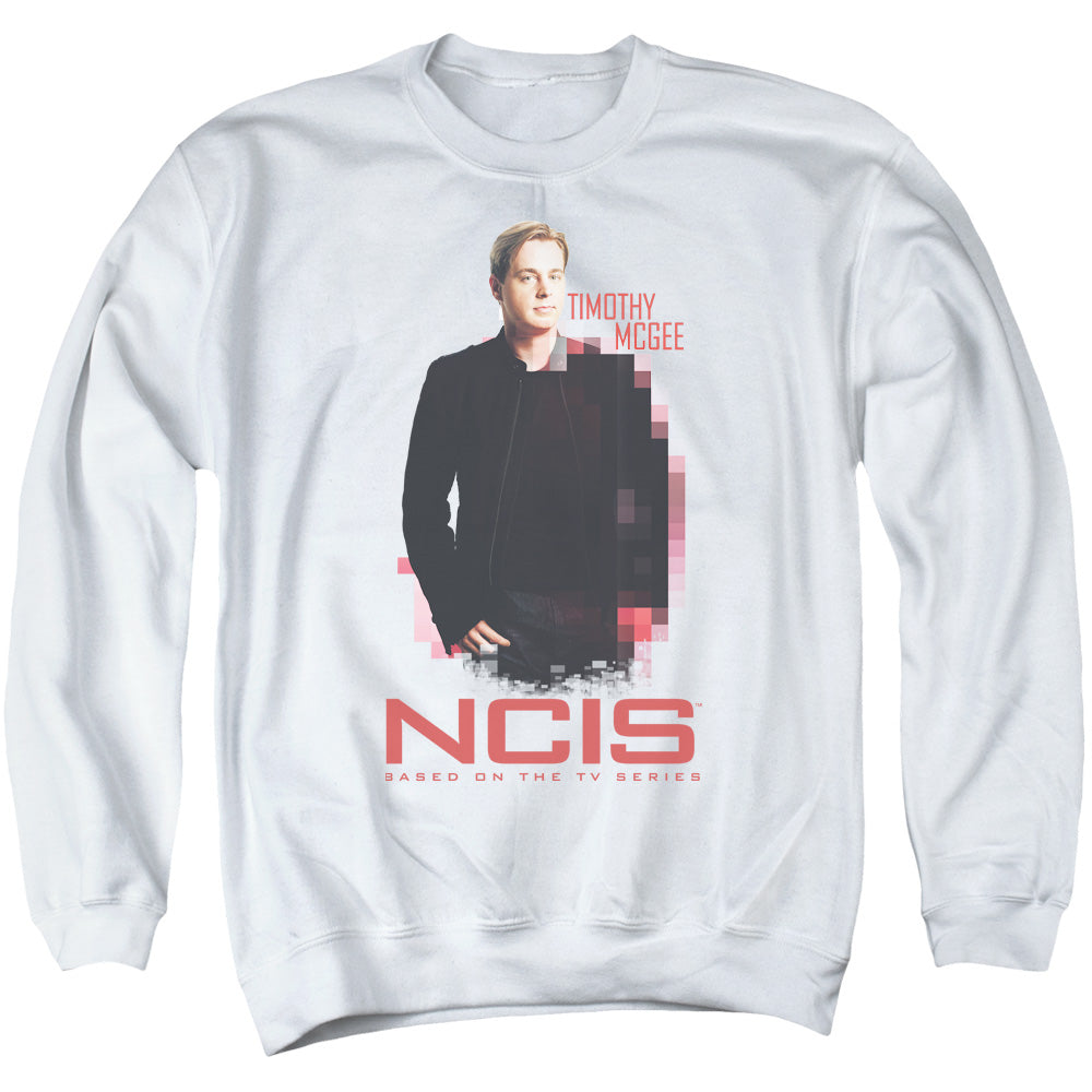 Ncis Probie Mens Crewneck Sweatshirt White Officially Licensed