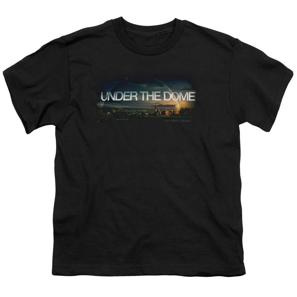 Under the Dome Dome Key Art Kids Youth T Shirt Black Officially Licensed