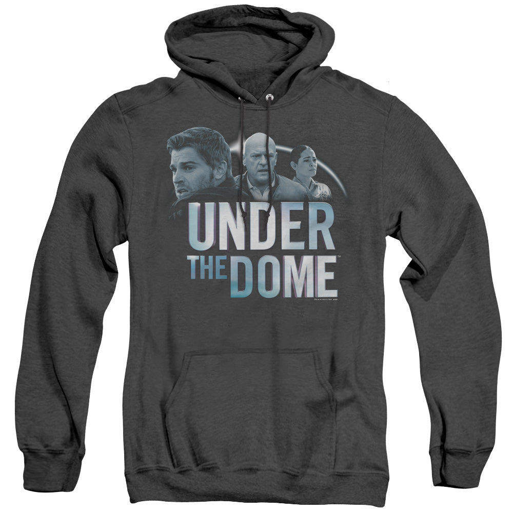 Under the Dome Character Art Heather Mens Hoodie Black Officially Licensed