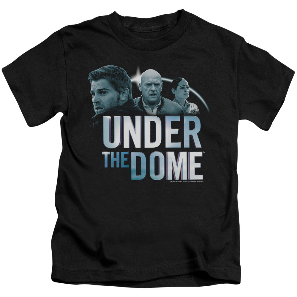 Under the Dome Character Art Juvenile Kids Youth T Shirt Black Officially Licensed