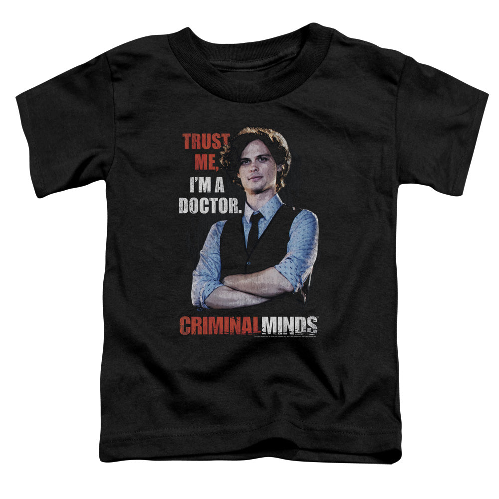 Criminal Minds Trust Me Toddler Kids Youth T Shirt Black Officially Licensed