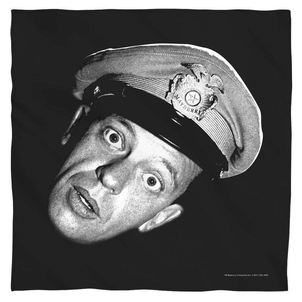 Barney Head The Andy Griffith Show Bandana Officially Licensed
