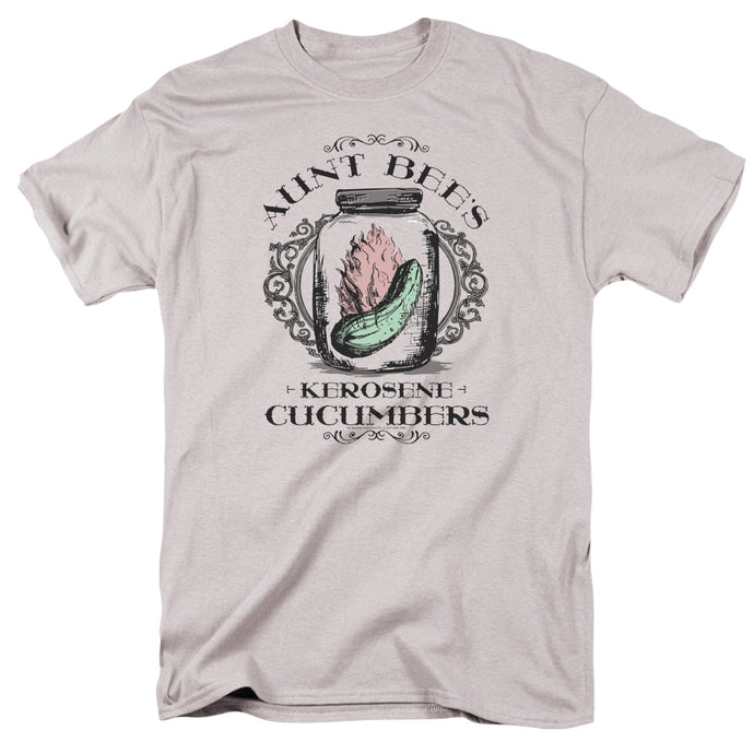Andy Griffith Show Kerosene Cucumbers Mens T Shirt Silver