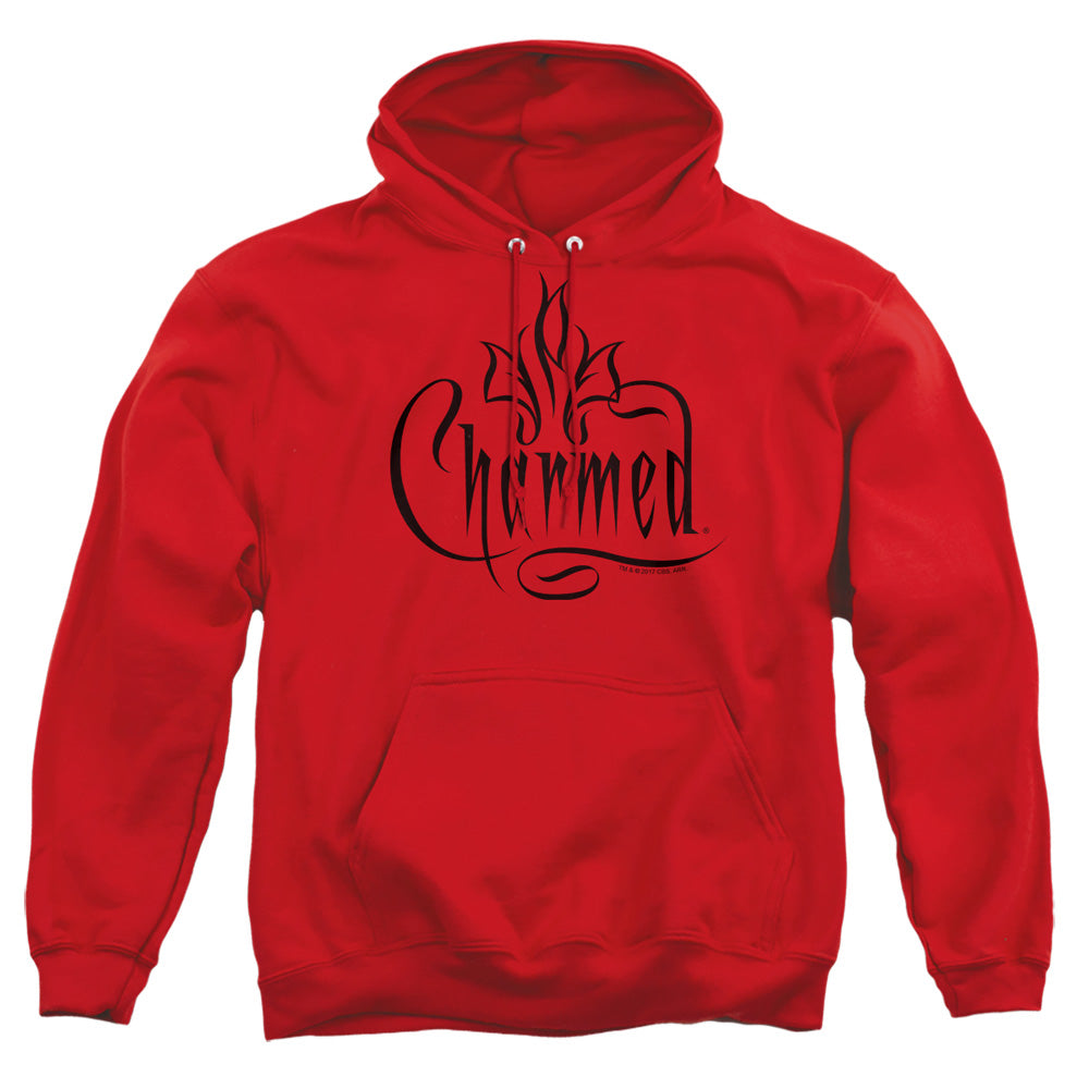 Charmed Charmed Logo Mens Hoodie Red Officially Licensed