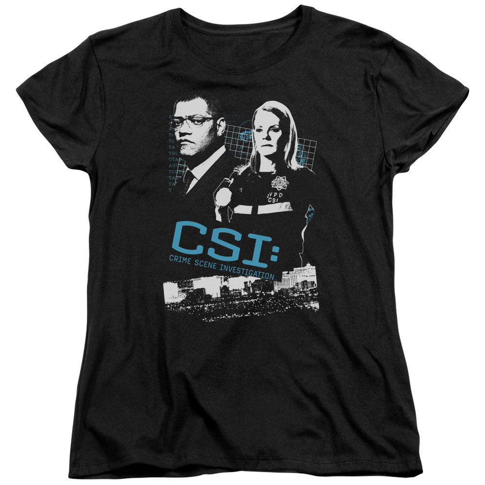 Csi Investigate This Womens T Shirt Black Officially Licensed