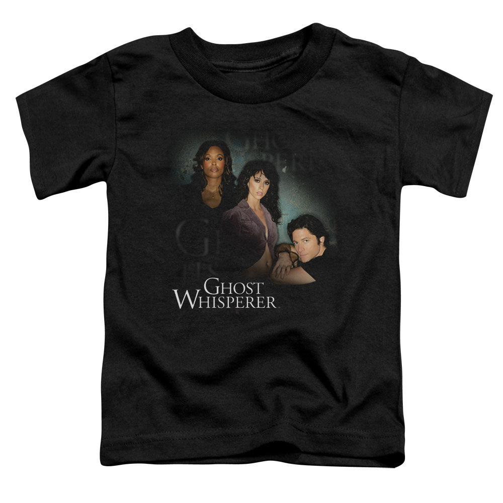 Ghost Whisperer Diagonal Cast Toddler Kids Youth T Shirt Black Officially Licensed