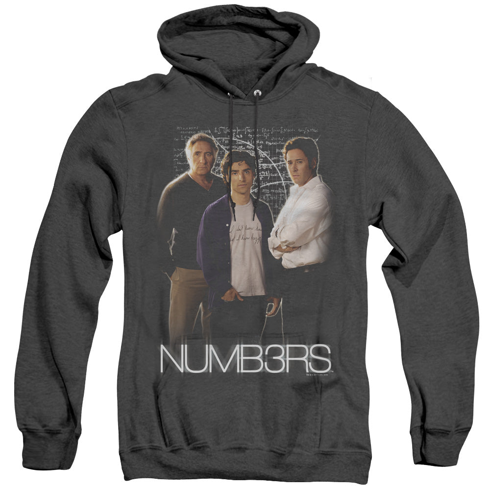 Numbers Equations Heather Mens Hoodie Black Officially Licensed