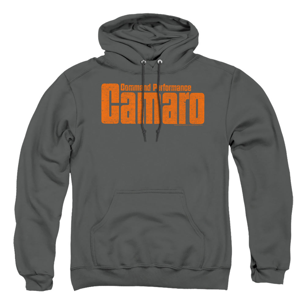 Chevrolet Command Performance Mens Hoodie Charcoal Officially Licensed