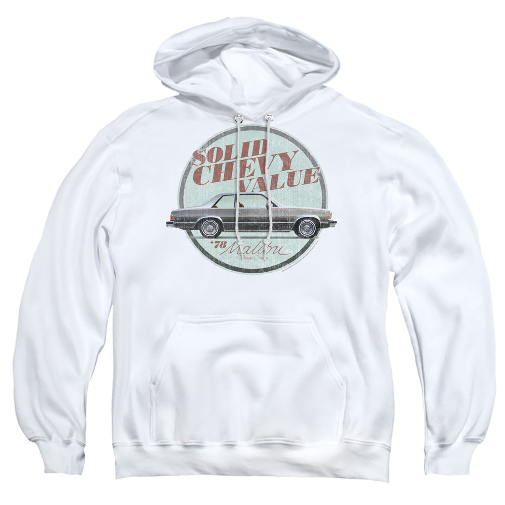 Chevrolet Do The Bu Mens Hoodie White Officially Licensed