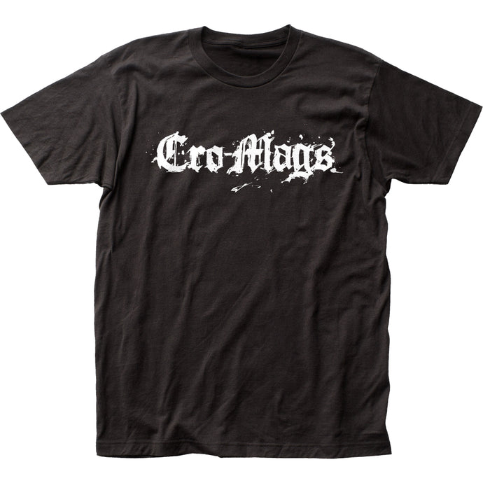 Cro-Mags Logo Mens T Shirt Black