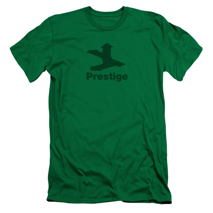 Prestige Records Prestige Logo Slim Fit Mens T Shirt Kelly Green