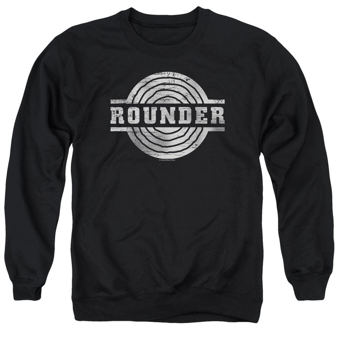 Rounder Records Rounder Retro Mens Crewneck Sweatshirt Black