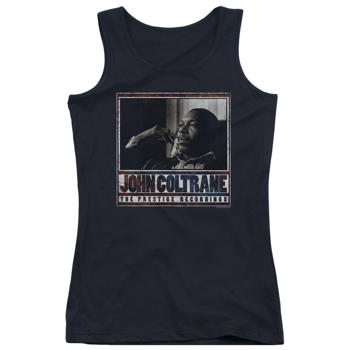 John Coltrane Prestige Recordings Womens Tank Top Shirt Black