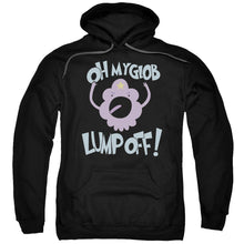 Load image into Gallery viewer, Adventure Time Lump Off Mens Hoodie Black