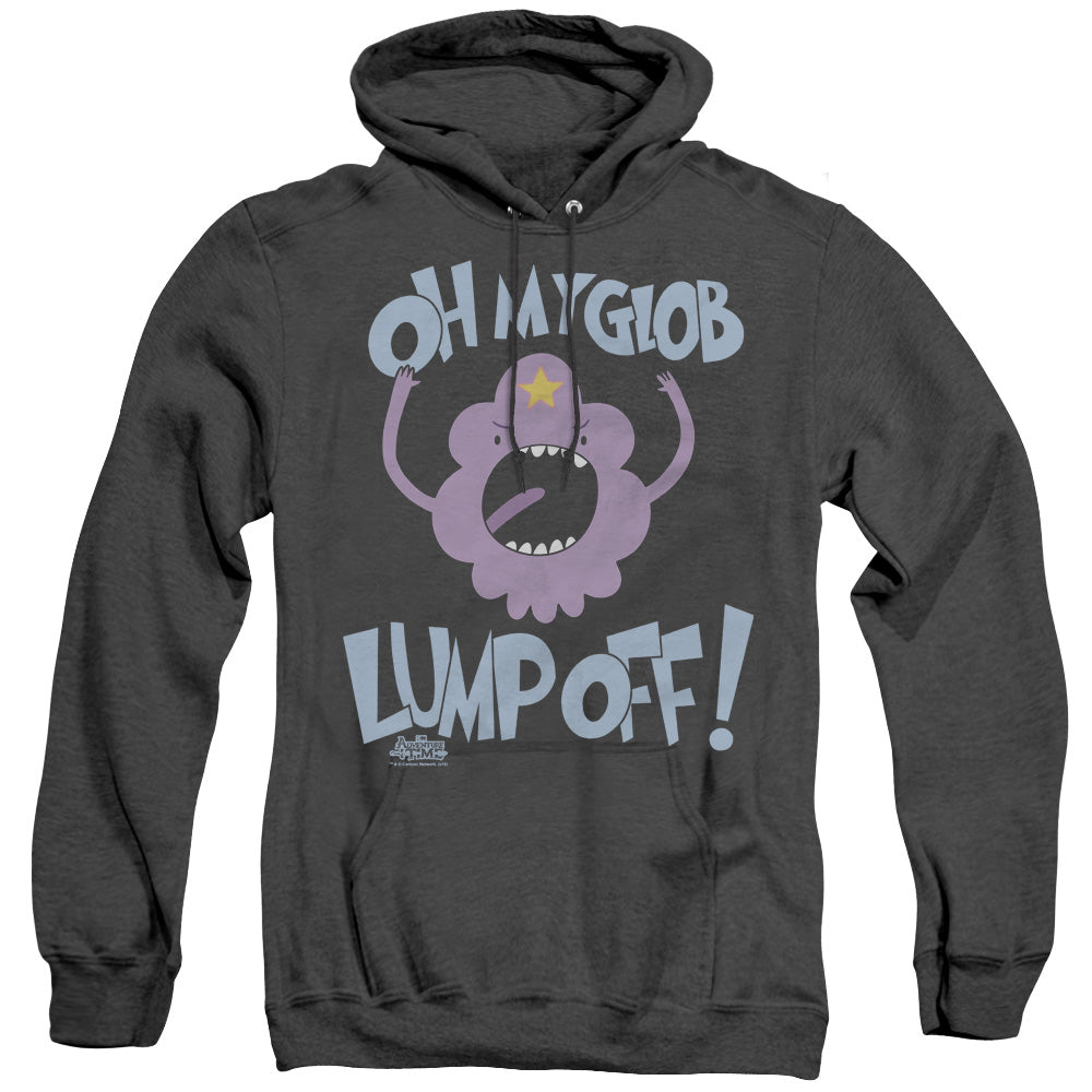 Adventure Time Lump Off Mens Heather Hoodie Black Officially Licensed