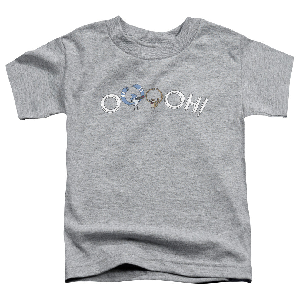 The Regular Show Ooooh Toddler Kids Youth T Shirt Athletic Heather