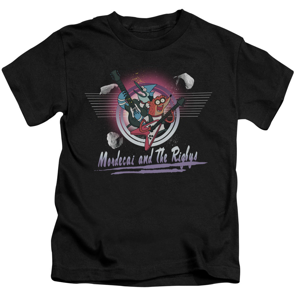 The Regular Show Mordecai & the Rigbys Juvenile Kids Youth T Shirt Black