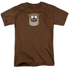 Load image into Gallery viewer, The Regular Show Rigby Mens T Shirt Coffee