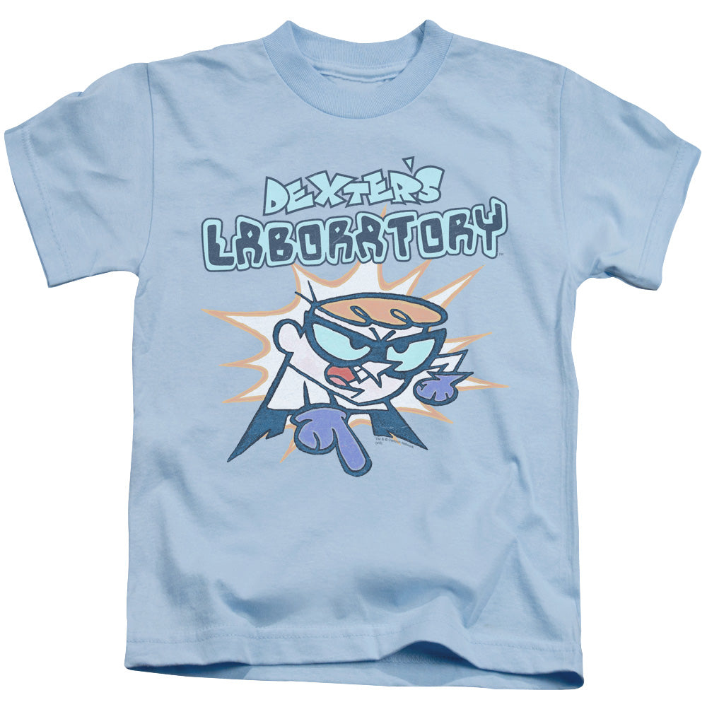 Dexters Laboratory What Do You Want Juvenile Kids Youth T Shirt Light Blue