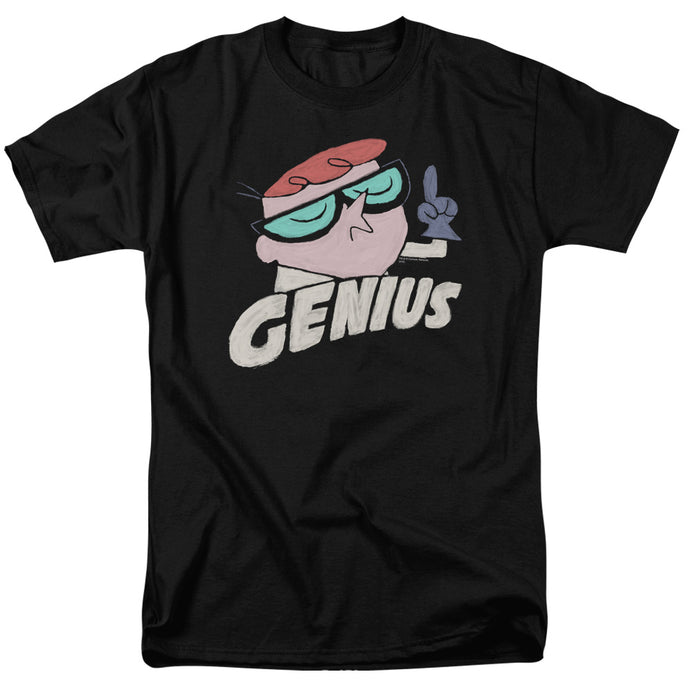 Dexters Laboratory Genius Mens T Shirt Black