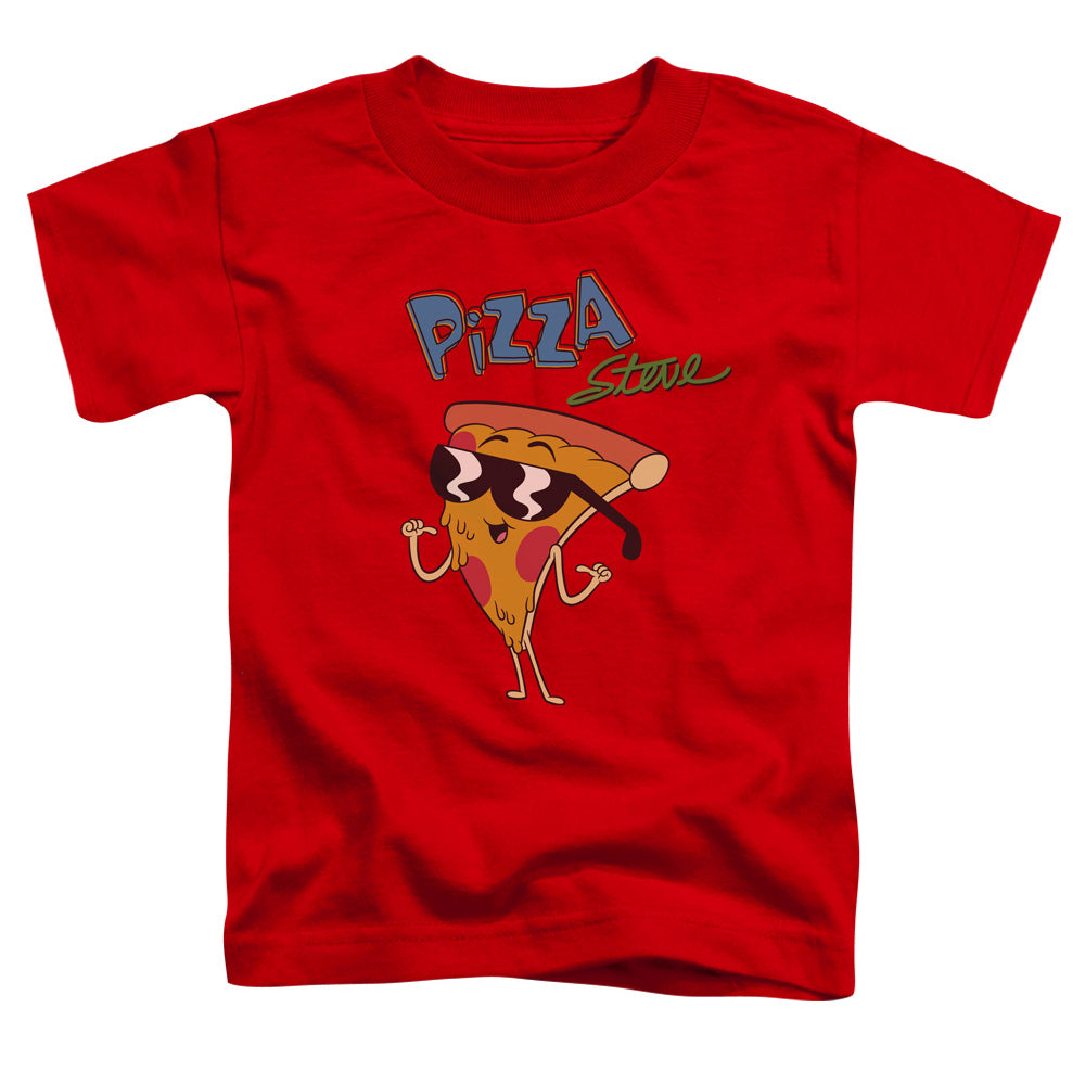 Uncle Grandpa Pizza Steve Toddler Kids Youth T Shirt Red
