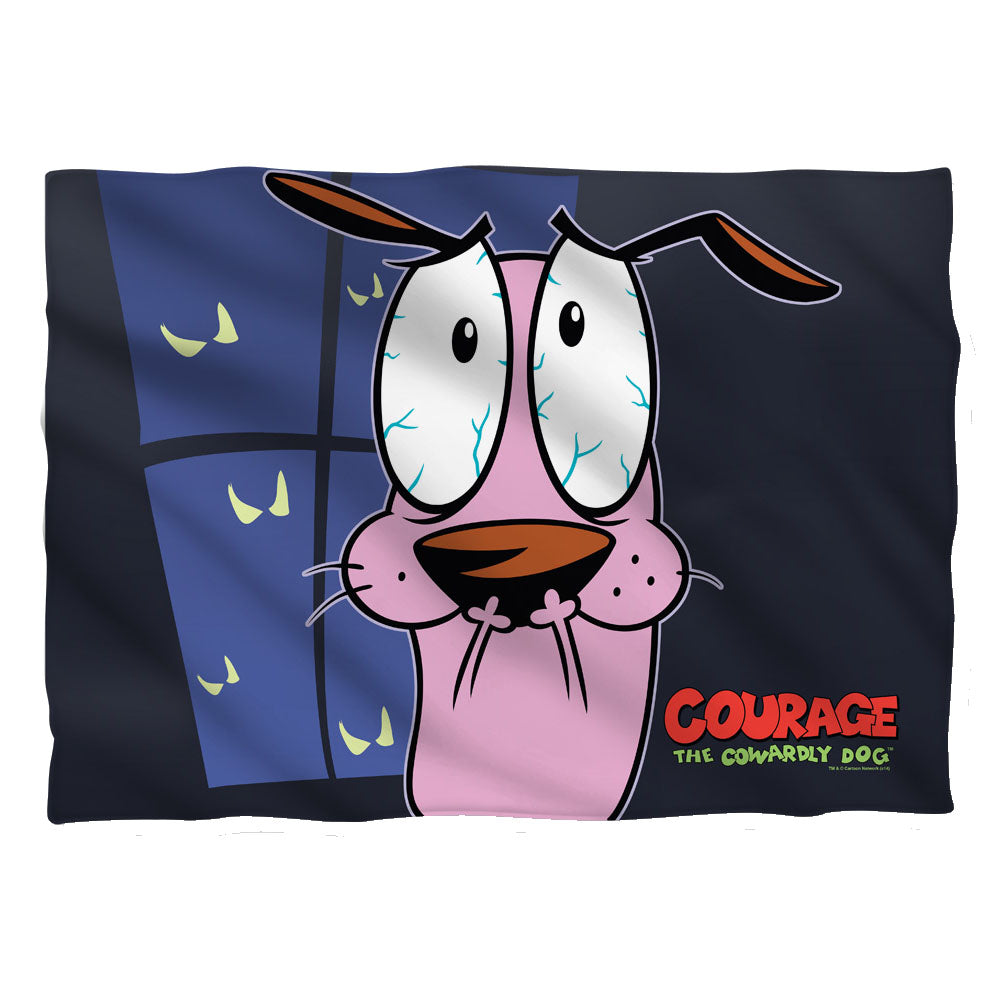 Courage The Cowardly Dog Window Pillow Case Officially Licensed