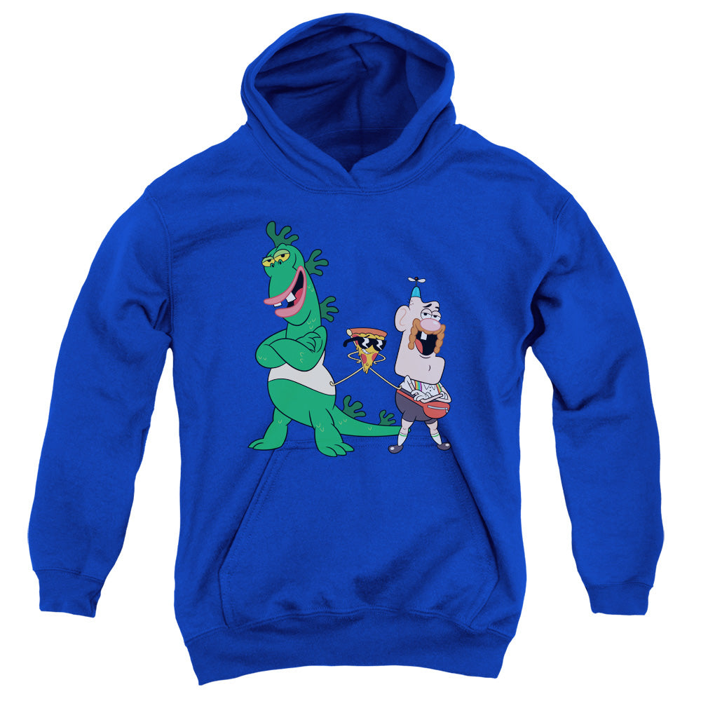 Uncle Grandpa the Guys Kids Youth Hoodie Royal Blue